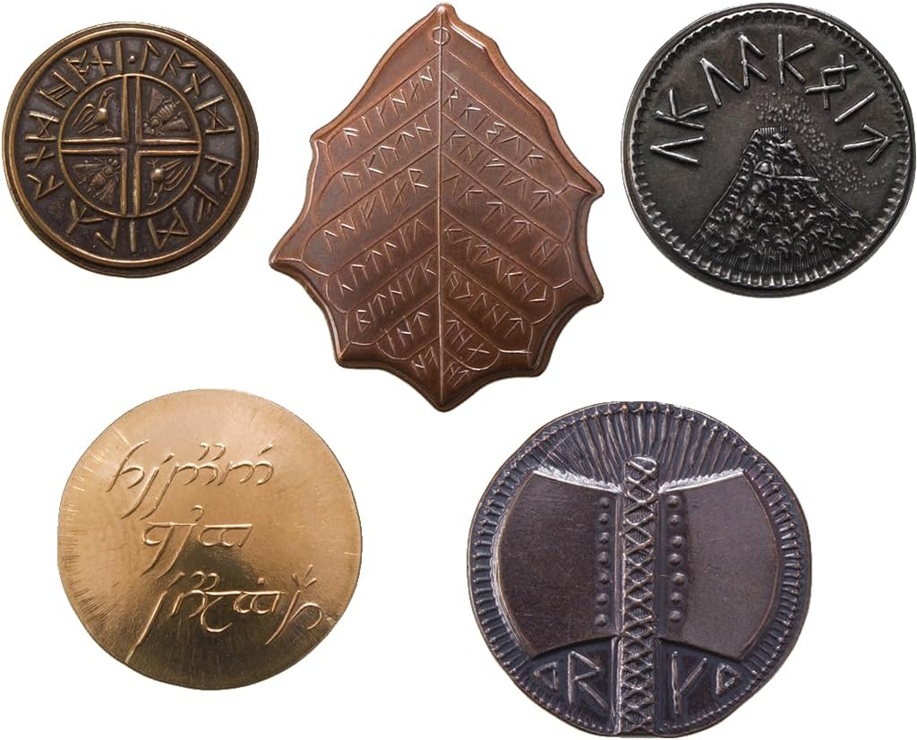 The Lord of The Rings™ Set #1 - Middle-Earth Set of Five Coins