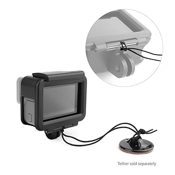 Amazon.com : Frame Mount Housing Case for GoPro Hero 5/6/7