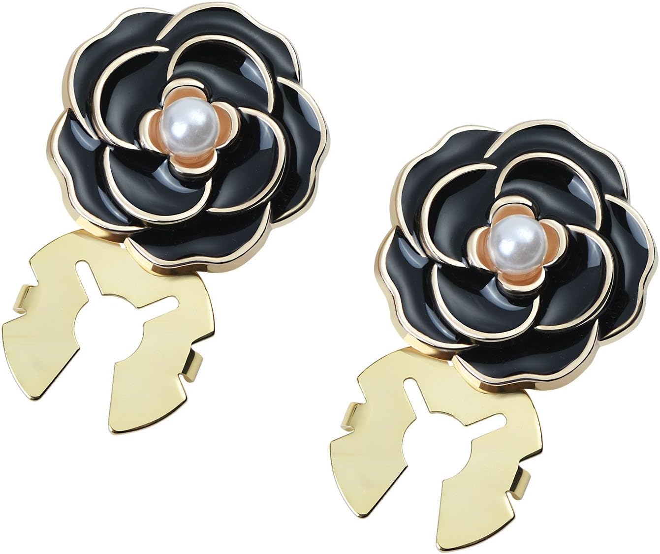 Cute Tiny Pearl Flower Button Cover for Shirt Cuff Wedding Tuxedo Formal Business Shirt Cufflinks Skirt Buttons Accessories