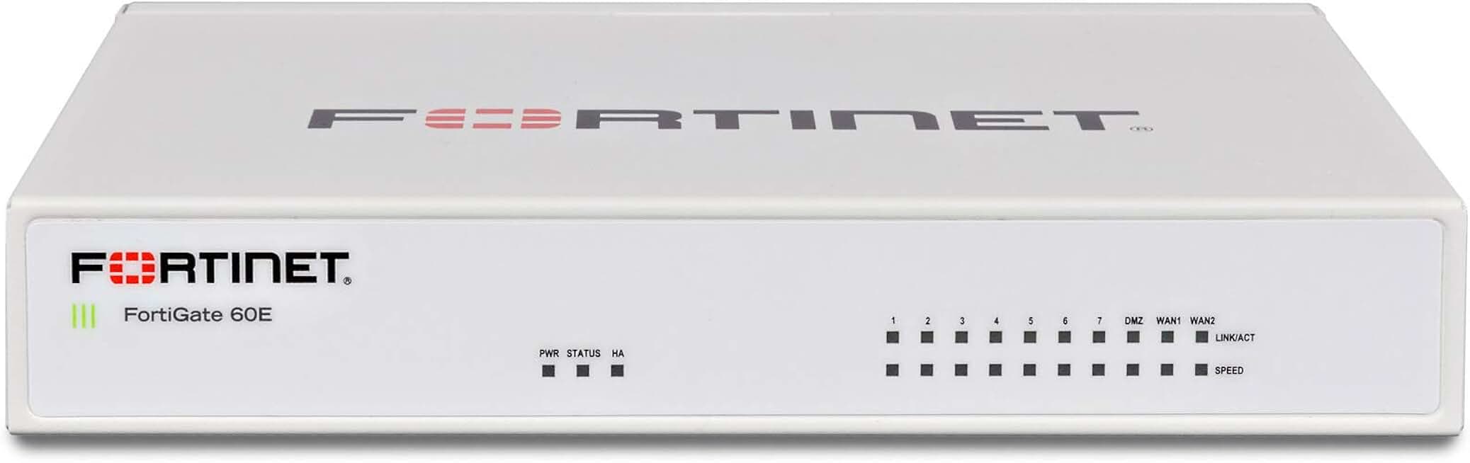 Fortinet FortiGate-60E / FG-60E Next Generation (NGFW) Firewall Appliance, 10 x GE RJ45 Ports