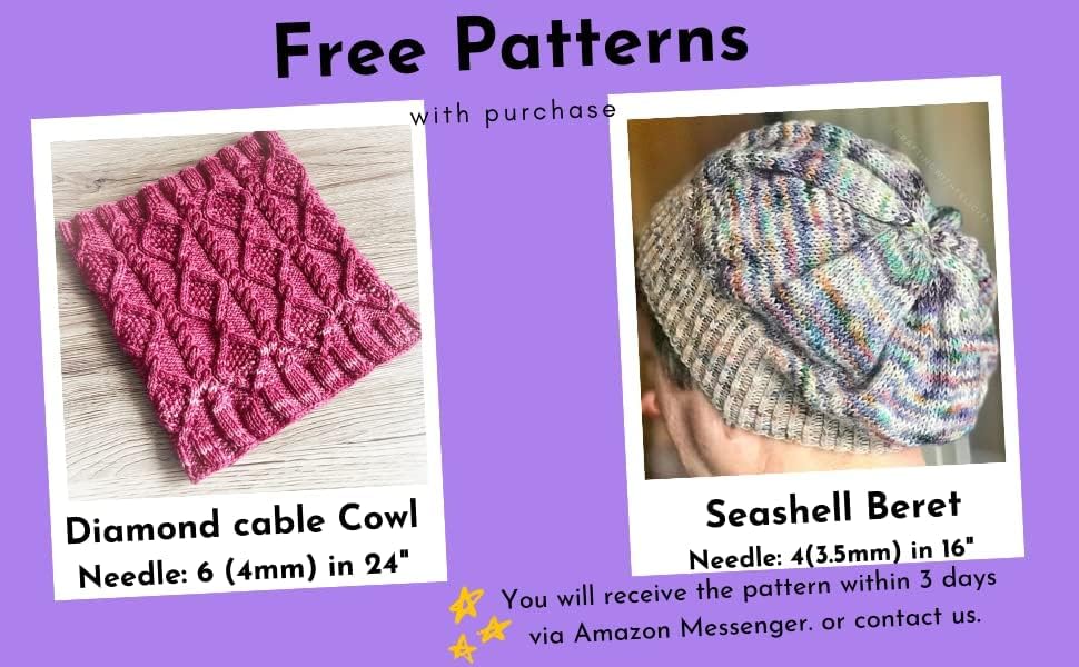 KnitPal 12-inch (30cm) Short Circular Knitting Needles Set with 11 Sizes, Knitting for Babies, Sleeves, Socks and Small in The Round, (Free Patterns), Beginners Ebook, 11 Sizes US 0-10 (2-6mm)