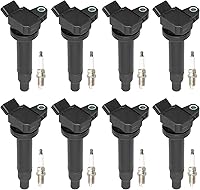 Vista 1 de DRIVESTAR Juego de 8 bobinas de encendido de iridio bujía 2003-2007 para Lexus GS430 4.3L 2003-2009 para Toyota 4Runner 2000-2009 Tundra Land