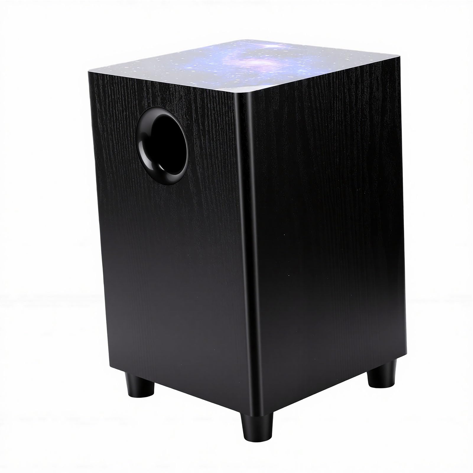 Altoparlante Subwoofer Passivo con Tecnologia Ground Gain, Subwoofer per Bassi Profondi da 100 W per Home Theater e Feste, Struttura in MDF da 6,5 ​​pollici