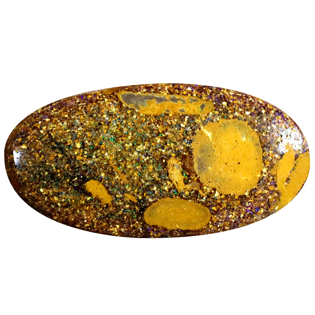 Opale rocheuse multicolore de Koroit pour création de bijou bohème chic unique - 3