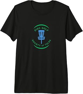 Disc Golf Society of Tulsa Signature Set Retro Vintage Premium Tri-blend T-Shirt