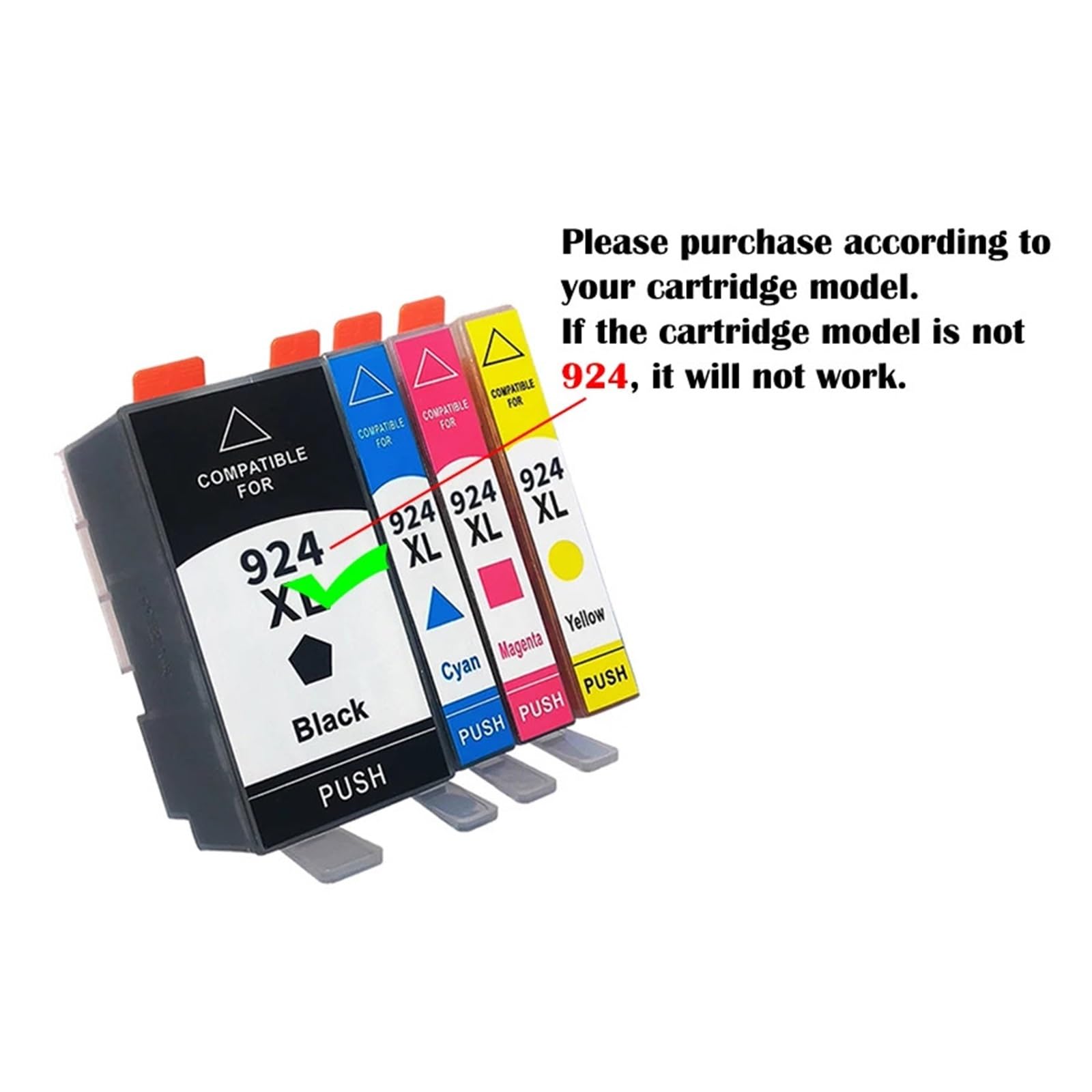Amazon.co.jp: 924XL 924XL インクカートリッジ、HP OfficeJet Pro