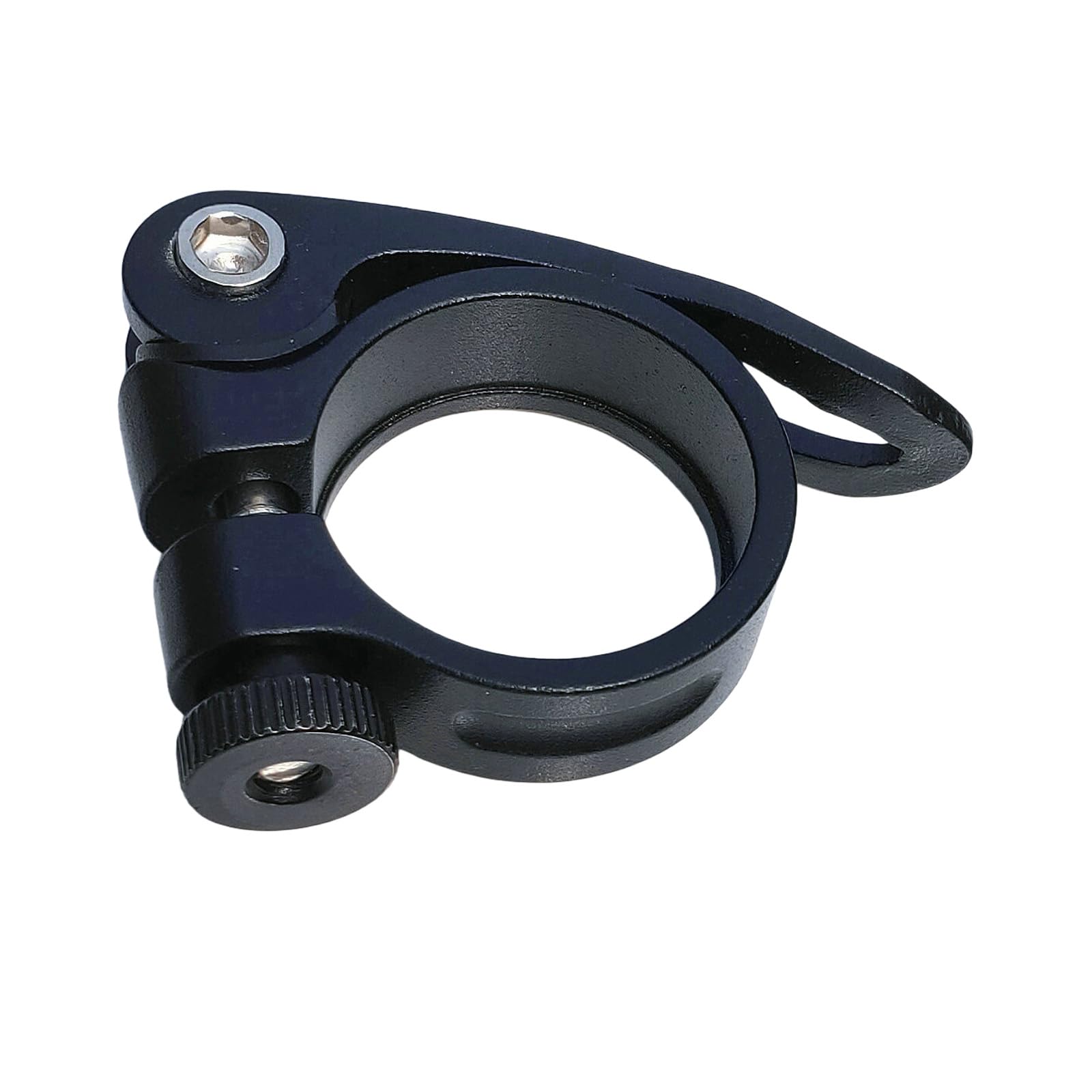 Aluminum Alloy Seat Tube Clamp Road Bikes Seatpost Post Clamps Rings Tubes Clip Bike Saddle Seat Clamps Easy to Use Quickly Release Bicycles Seatpost Clamp