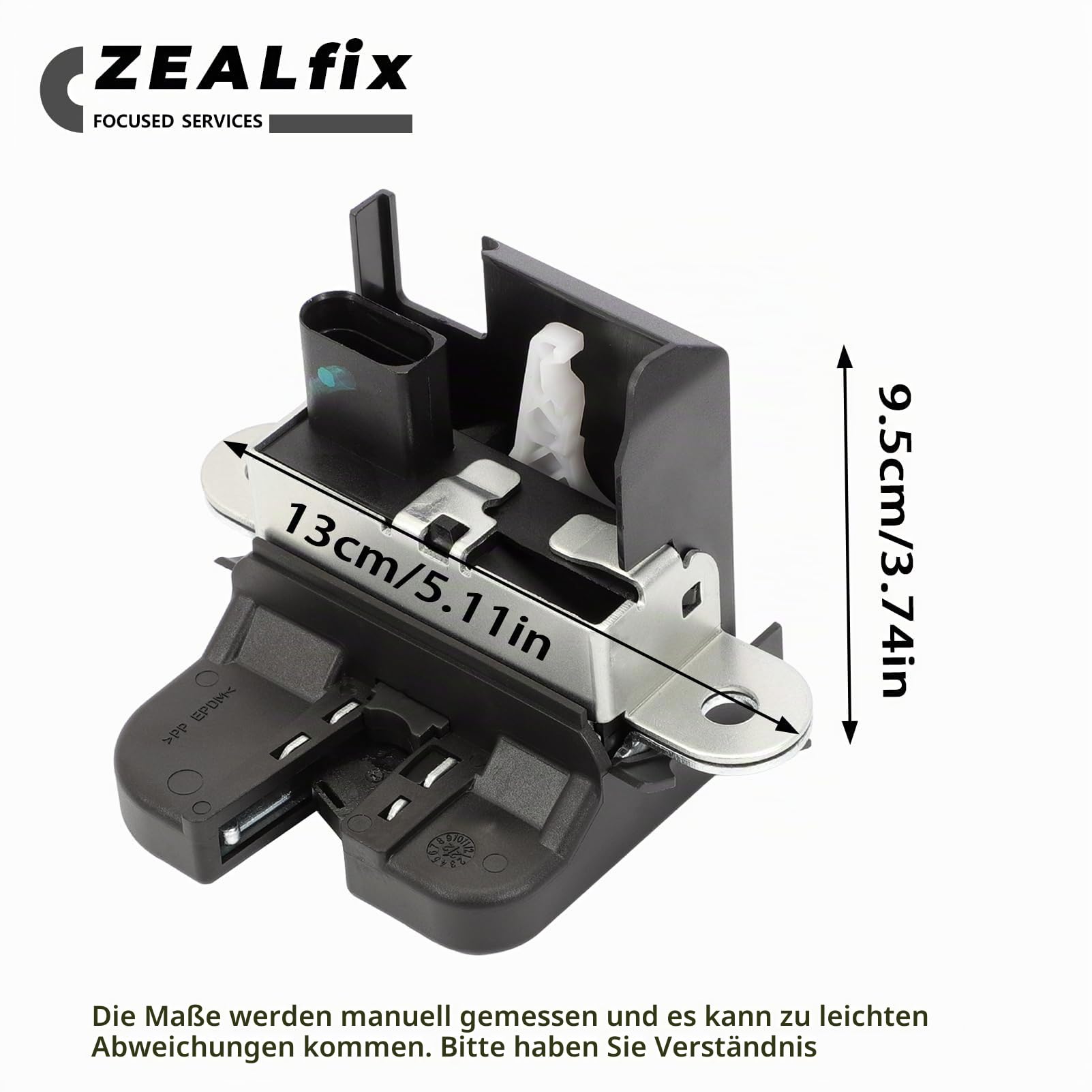 Heckklappenschloss Kofferraum Verriegelung Heckklappe Türschloss 5M0827505E für ALTEA LEON IBIZA TOLEDO GOLF MK5 MK6 TIGUAN 1K6827505E