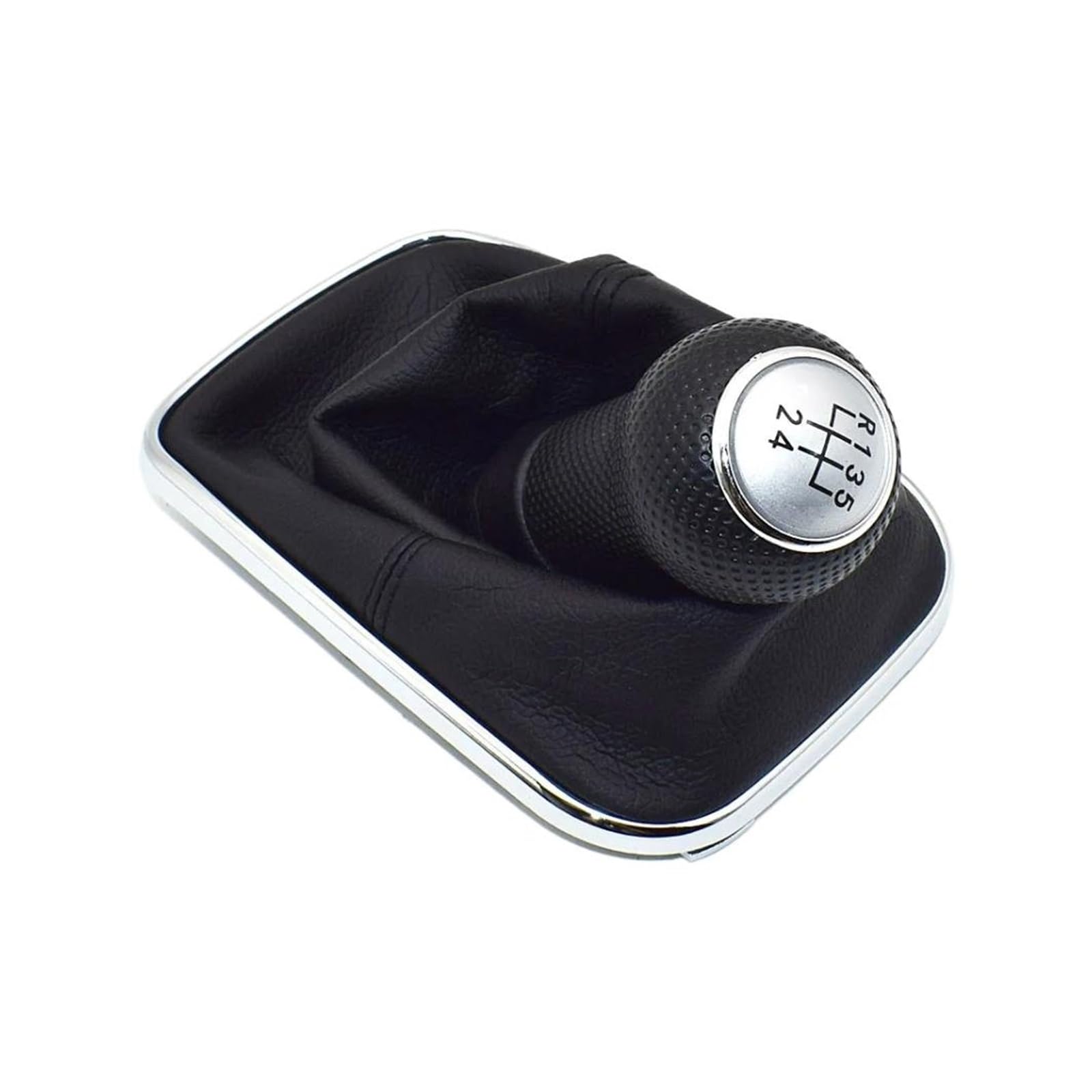 Glblpexelr 5-Speed For Vw For Golf/For Bora 3 4 5 Sporty Gear Shifter Knob Pu/Abs Plastic