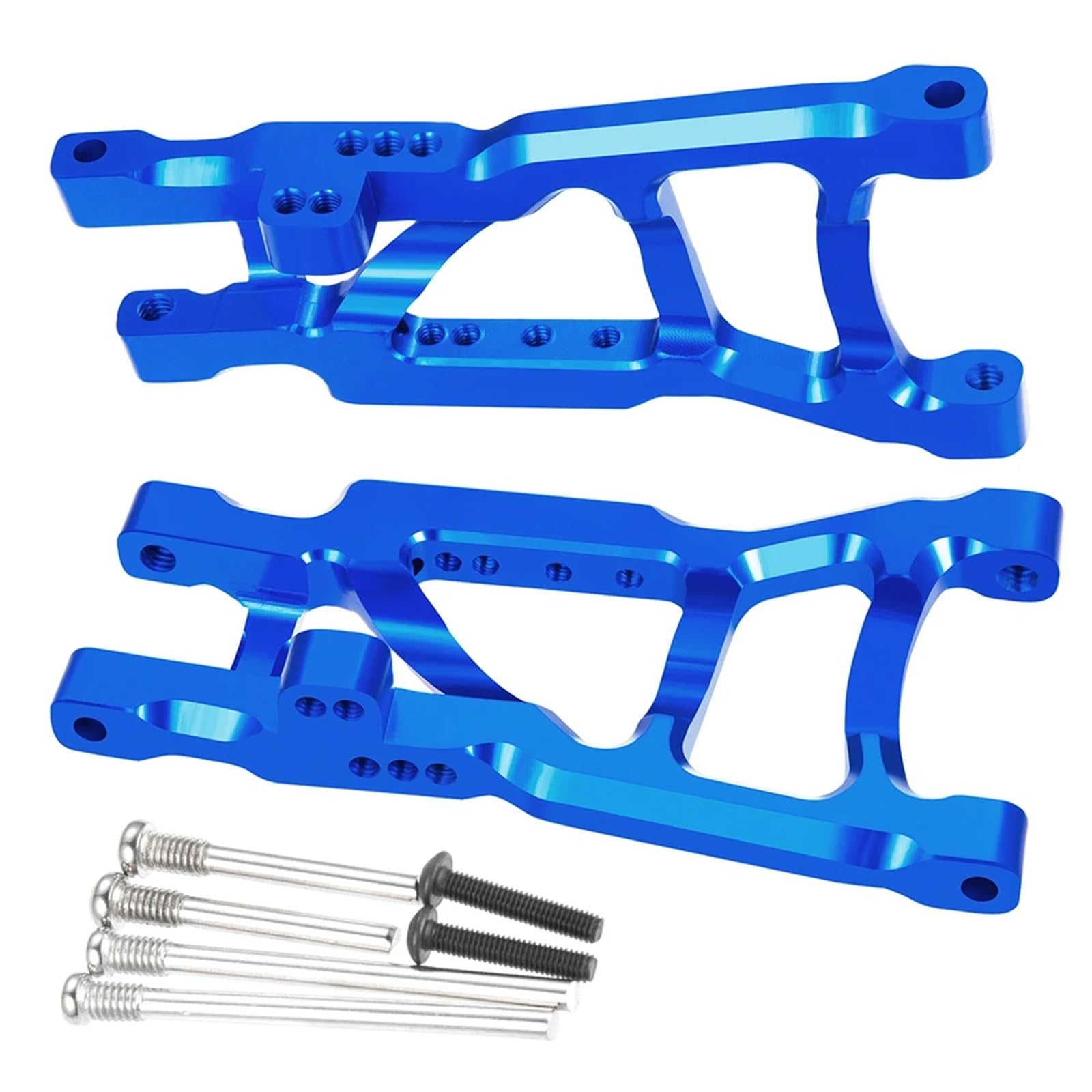 para Slash 4x4 2WD 1/10 Repuestos Coches RC Juego Brazos Suspensión Delanteros Traseros Piezas Decorativas Repuestoara Modelos Juguete RC Reemplazar Accesorios