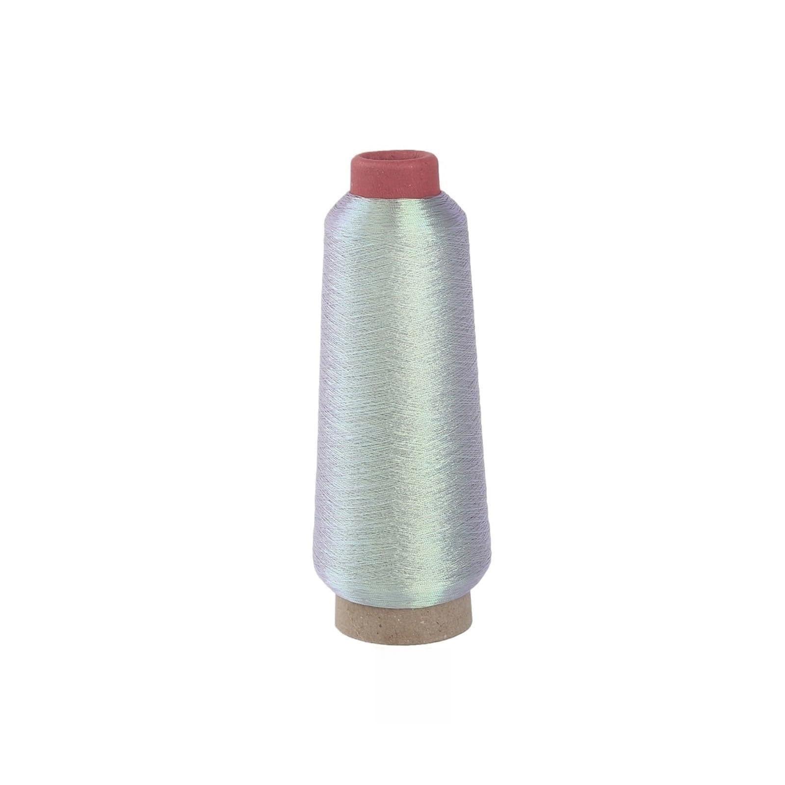 1 Uds./cono Super Camaleón Hilo De Arcoíris Metálico 150D Bordado Computarizado Costura Decorativa