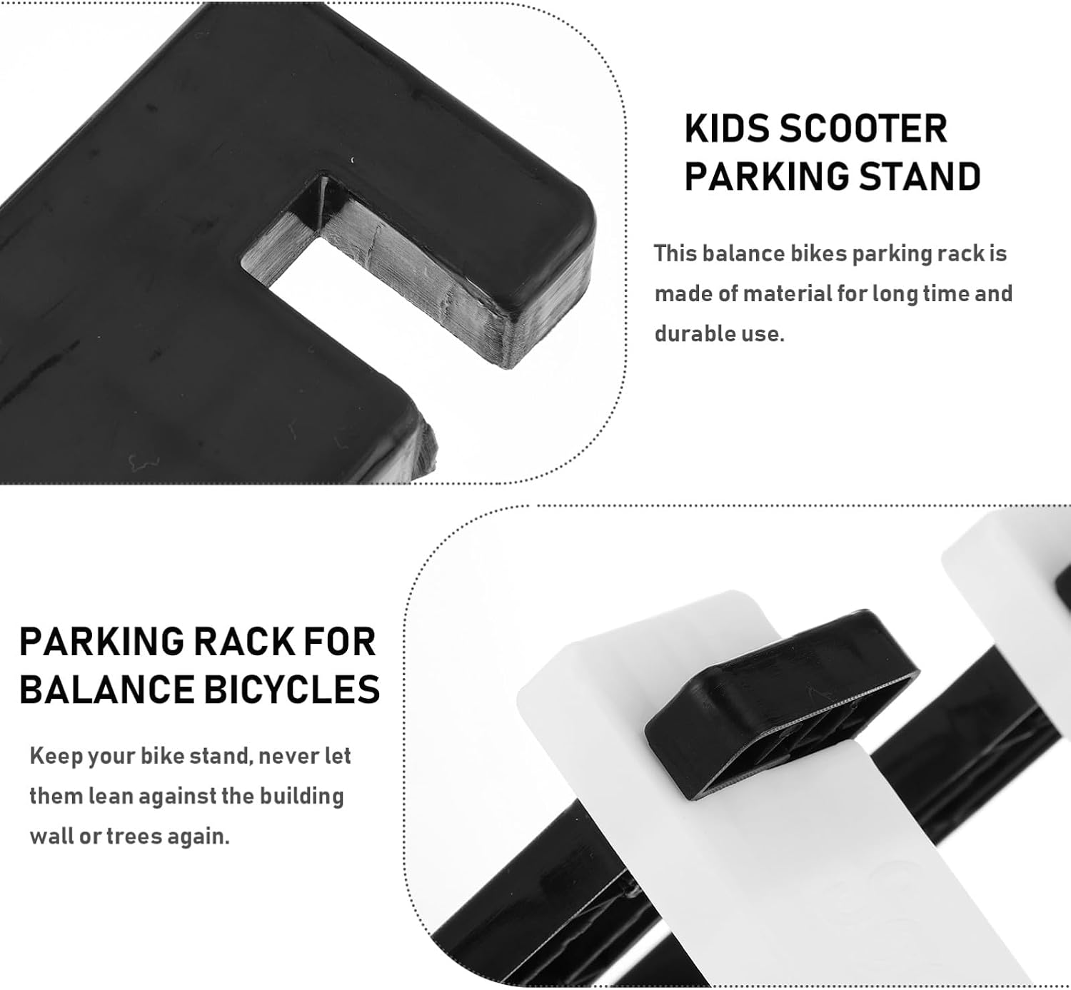 SUPVOX 2 Pcs Parking Frame Bracket Stand for Maintenance Stands Stand Parking Rack Scooter Bike Rack Scooter Parking Stand Bike Parking Stand Scooter Stand Pvc