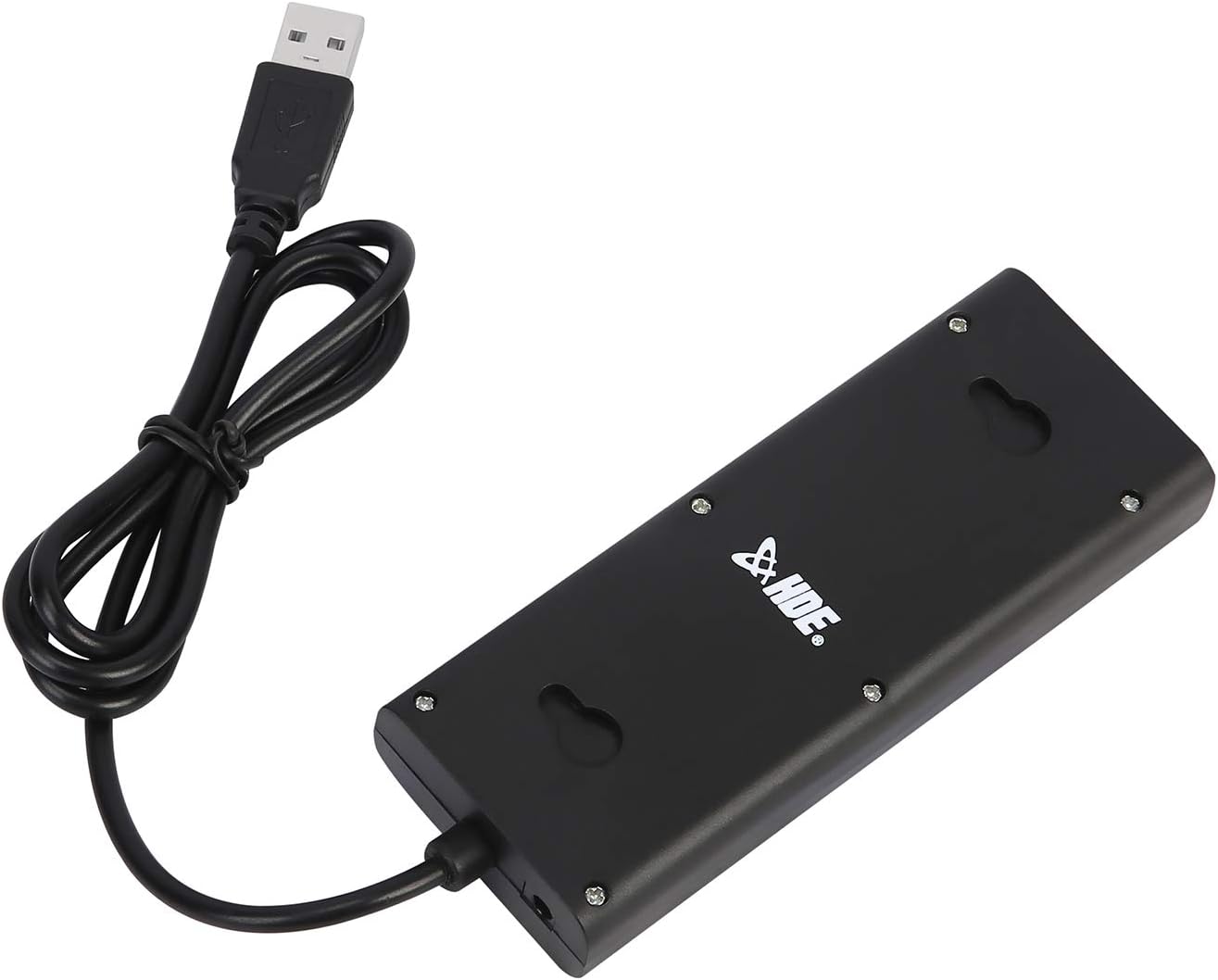 HDE 13 Port USB 2.0 Hub with Control Switch (Black)