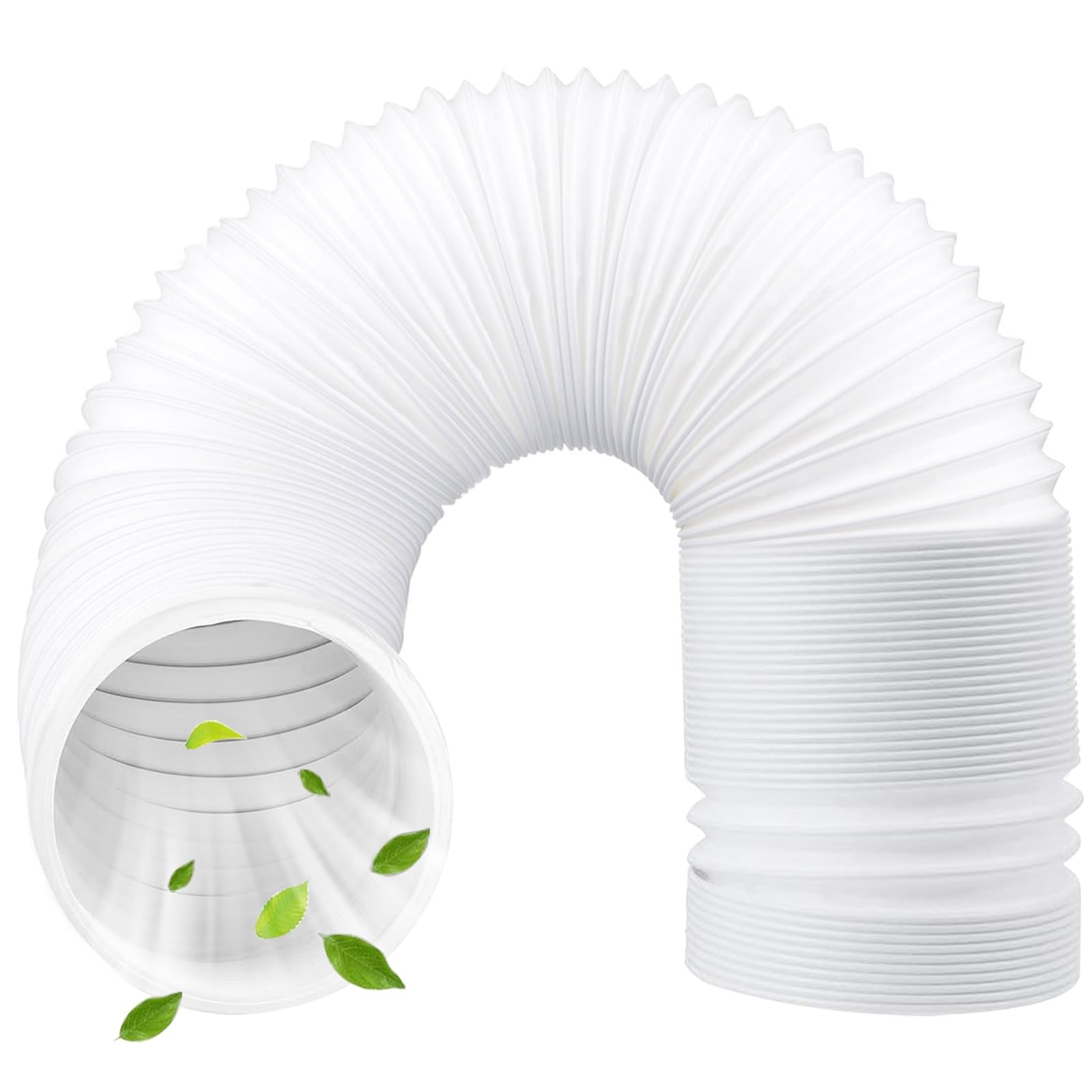 Tubo Condizionatore Portatile, Tubo per Condizionatore Portatile L2 m Ø 150 mm, Tubos Climatizzatore Portatile Universale, Tubos Flessibile per Climatizzazione d'Aria, Asciugatrici, Cappa Aspirante
