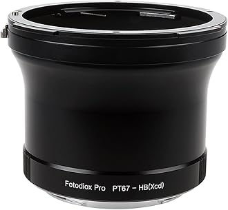 Fotodiox Pro Lens Mount Adapter Compatible with Pentax 6x7 Lenses to Hasselblad XCD-mount Cameras such as X1D 50c and X1D II 50c