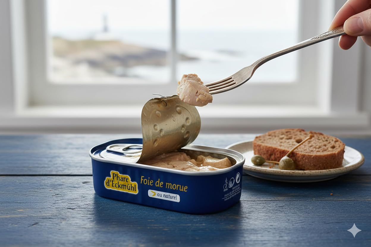 PHARE D'ECKMUHL - HÍGADO DE BACALAO NATURAL 121G