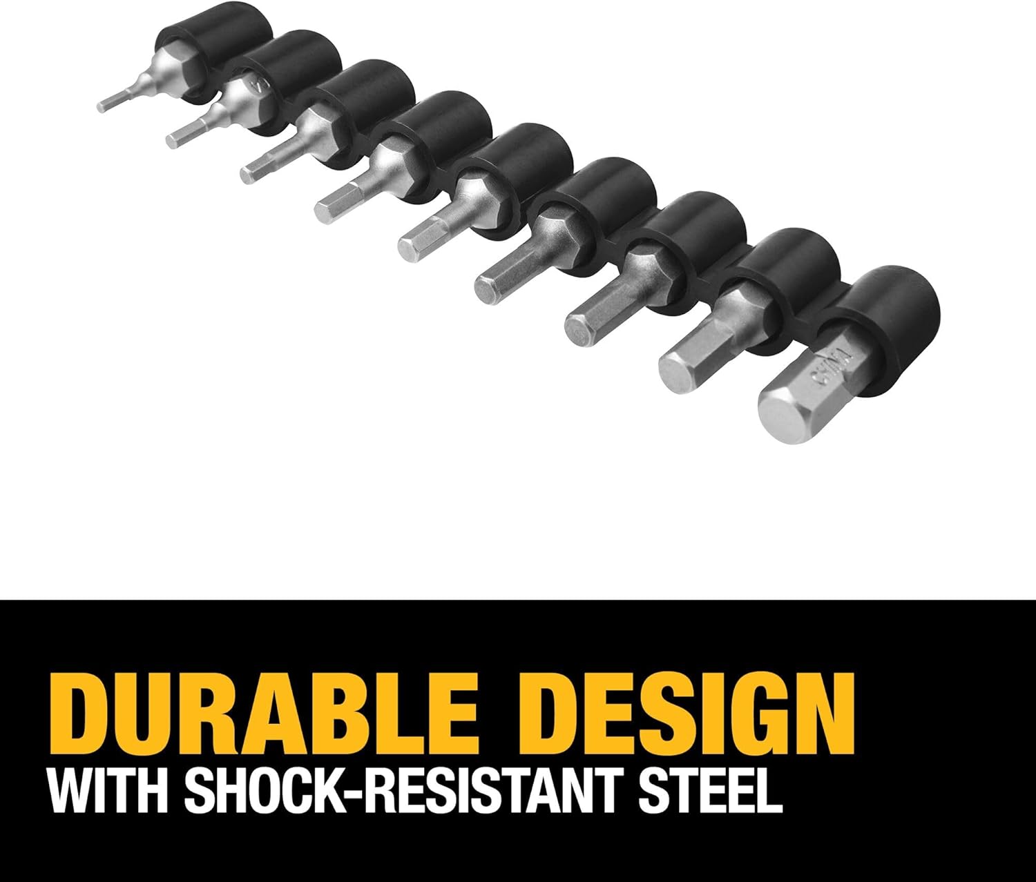 DEWALT Hex Bit Set, 9-Piece (DW2068)