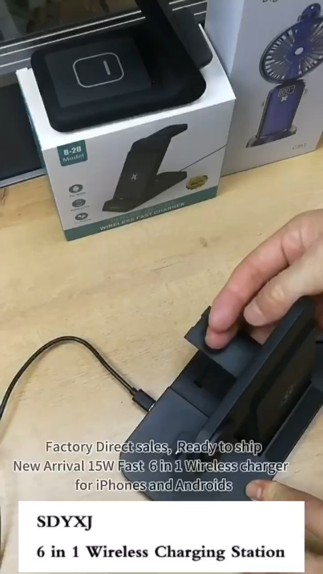 Amazon.com: 6-in-1 Fast Wireless Charging Station for iPhone