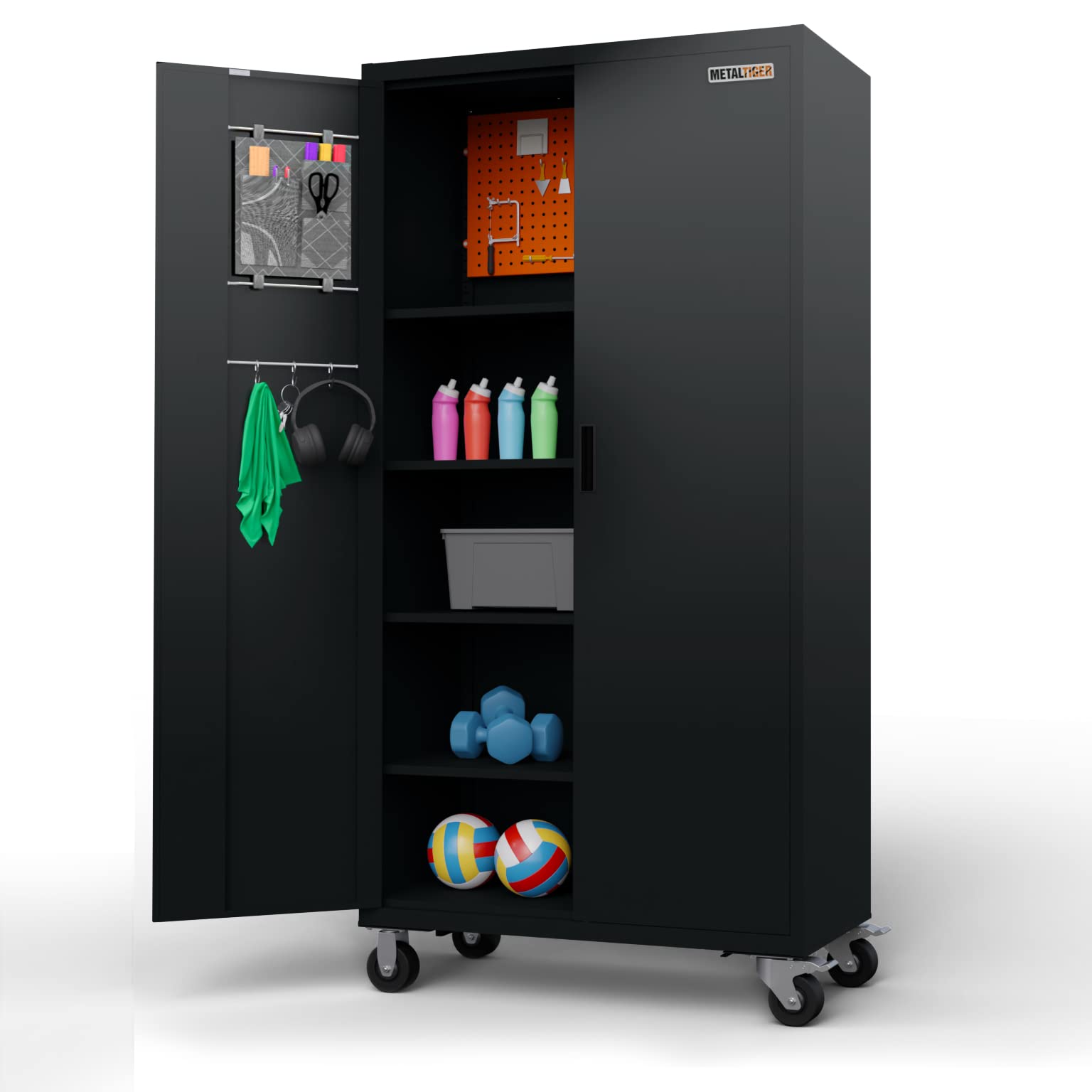 PARTS FOR A METALTIGER ExtraSpacious Metal Storage with Wheels