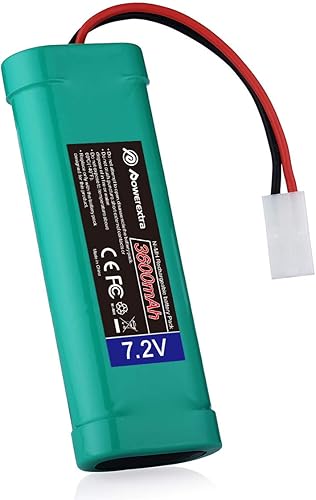 Miniatura 4 de Almacenamiento de energía de 72V 3000mAh recargable de alta potencia NiMH paquete de batería de descarga lenta con conectores KET para autos RC