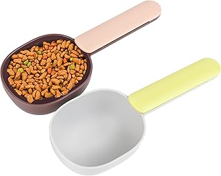 Sponsored Ad - Yadream 2PCS Pet Food Scooper Multi-functional Plastic with Fashionable Food Shovel Handle and Comfortable ...