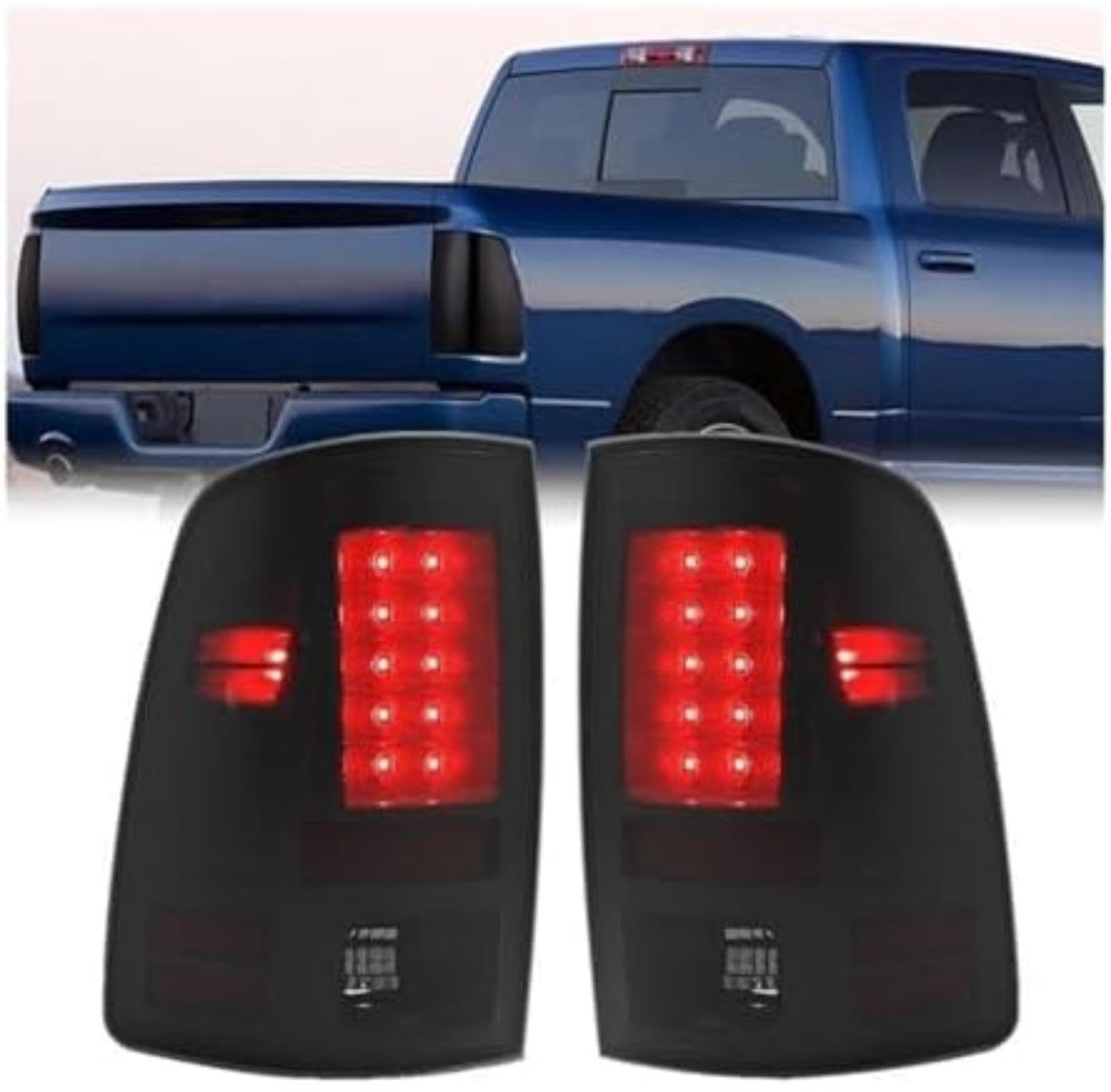 Dla DODGE, dla Ram 1500 2500 3500 2009-2018 tylne światła cofania hamulca światło tylne samochodu montaż zespół kierunkowskazu Lampka sygnalizacyjna lusterka bocznego Lampka