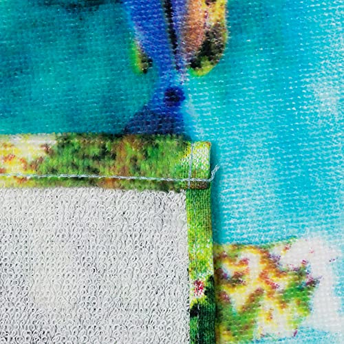 Beachland Paradise Dolphins Beach Towel 30 X 60 Inch 100% Cotton - Bottlenose Dolphin Underwater (30" X 60", Paradise Dolphins) #TOP1