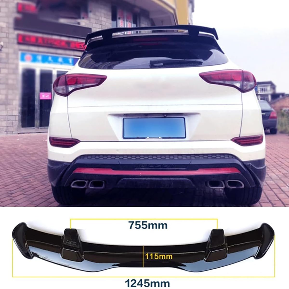 Frontspoiler Für Peugeot Modelle - ABS Sportlip Spoiler In Carbon Optik