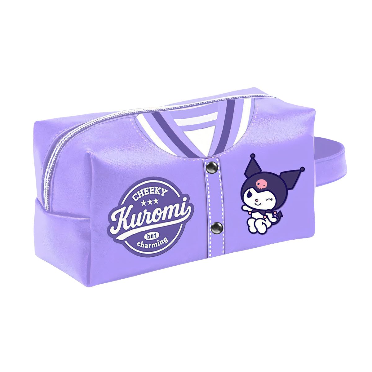 Karactermania Unisex Violet Toiletry Bag Hello Kitty And Friends Kuromi Varsity