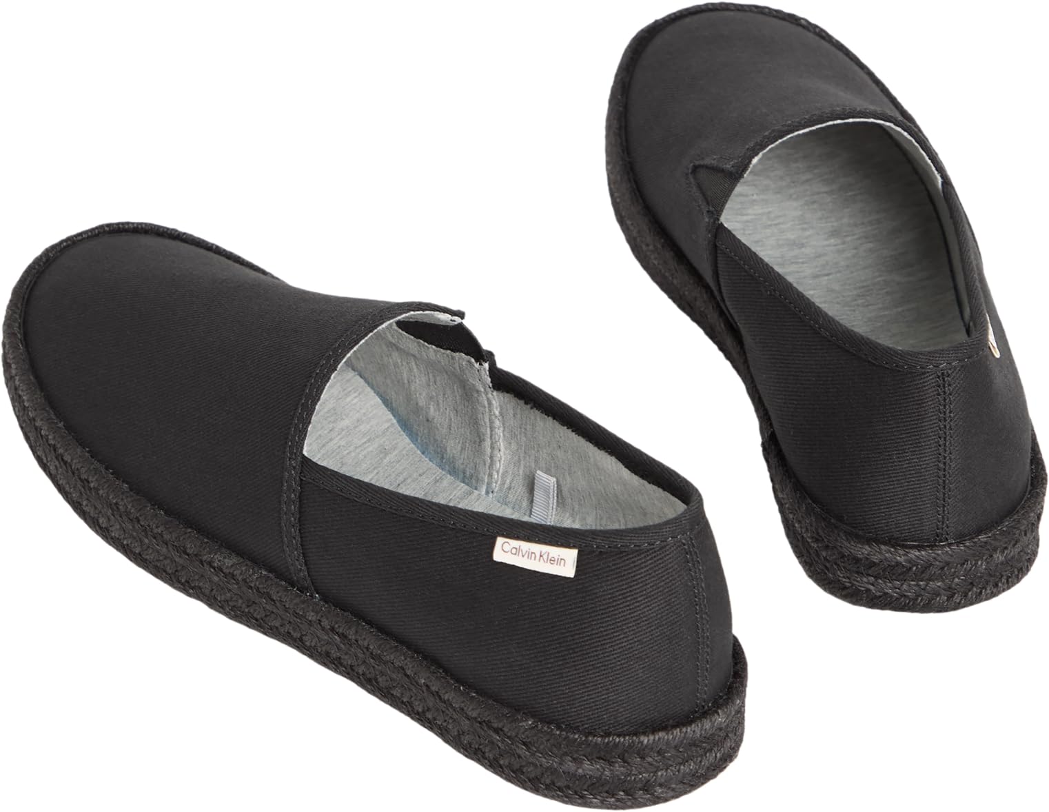 Calvin Klein Alpargatas Hombre ESS Espadrille CV Verano, Negro (Triple Black), 45