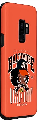 Miniatura 3 de Galaxy S9 410 Area Code Baltimore Maryland Flag Blaq Girl Bmore Pride Case