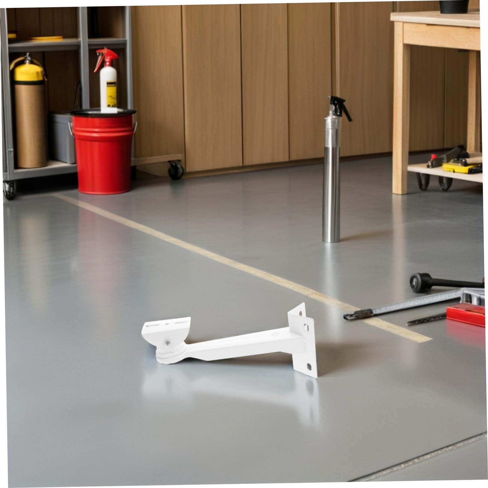 2 Sätze Robuste Eckhalterung aus Stahl für Überwachungskameras Verstärktes Design für Stabile Montage Universeller Wand Deckenadapter Platzsparend für Geschäftsbereiche