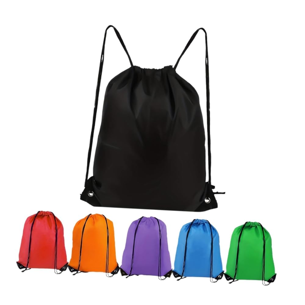 Amazon.co.jp: [RNXRZANK] 6個入り 巾着バックパック デイパック