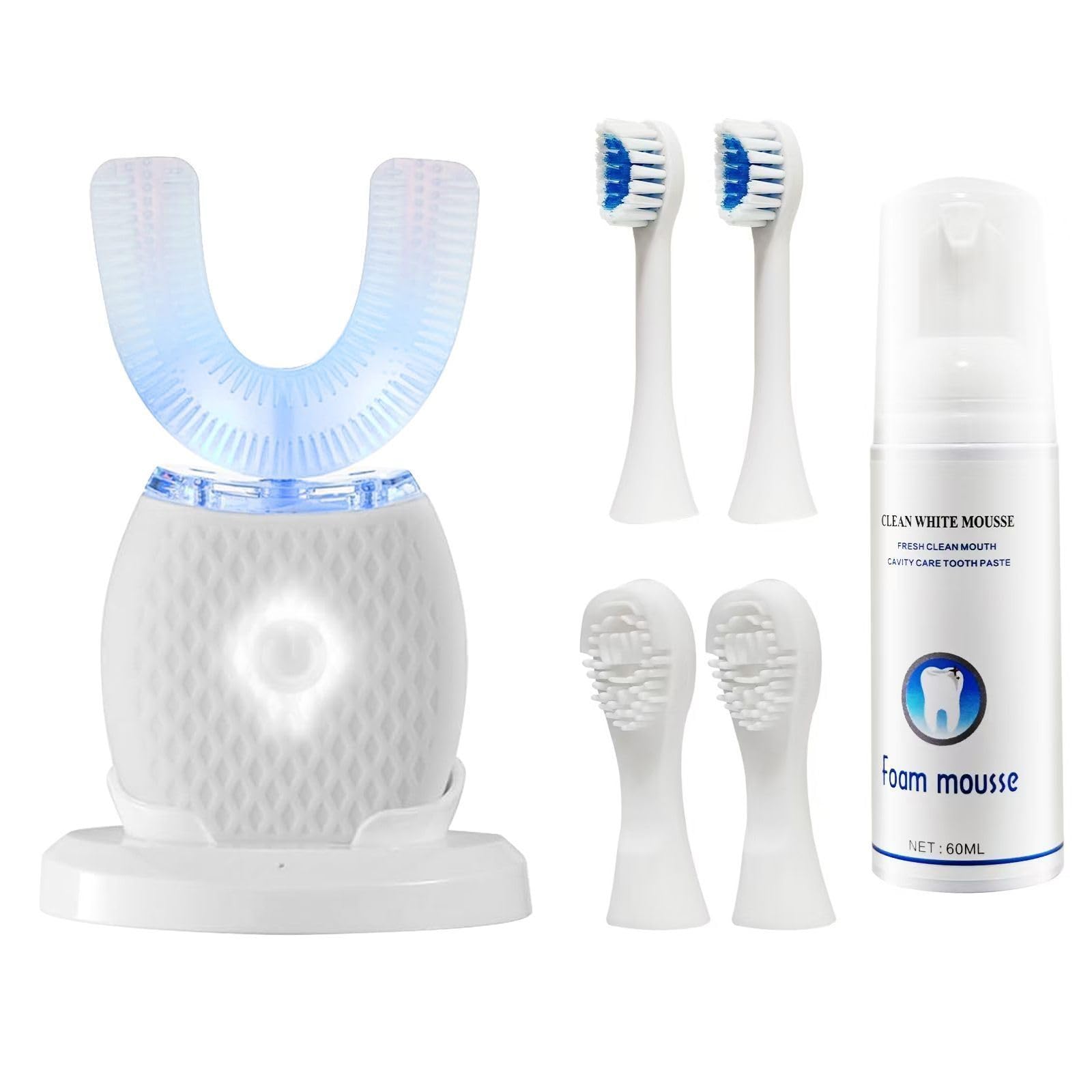 Ralexidog U-Shaped Electric Toothbrush for Adults,