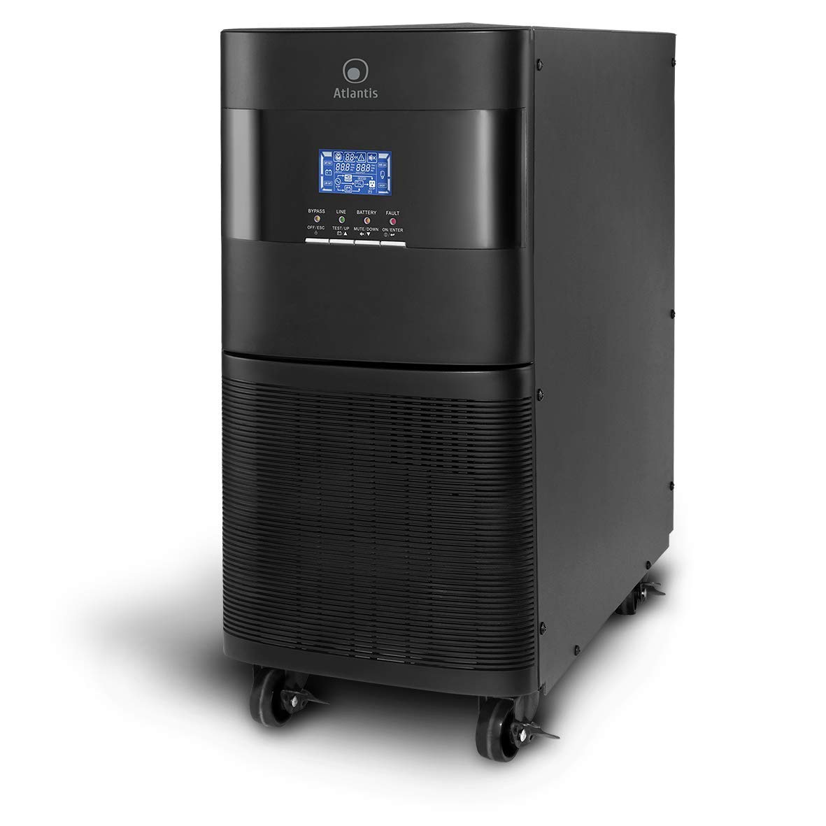 Atlantis UPS OP10001-P, Potenza 10000VA, 10000W, On Line doppia conversione, Parallelizzabile, A03-OP10001-P