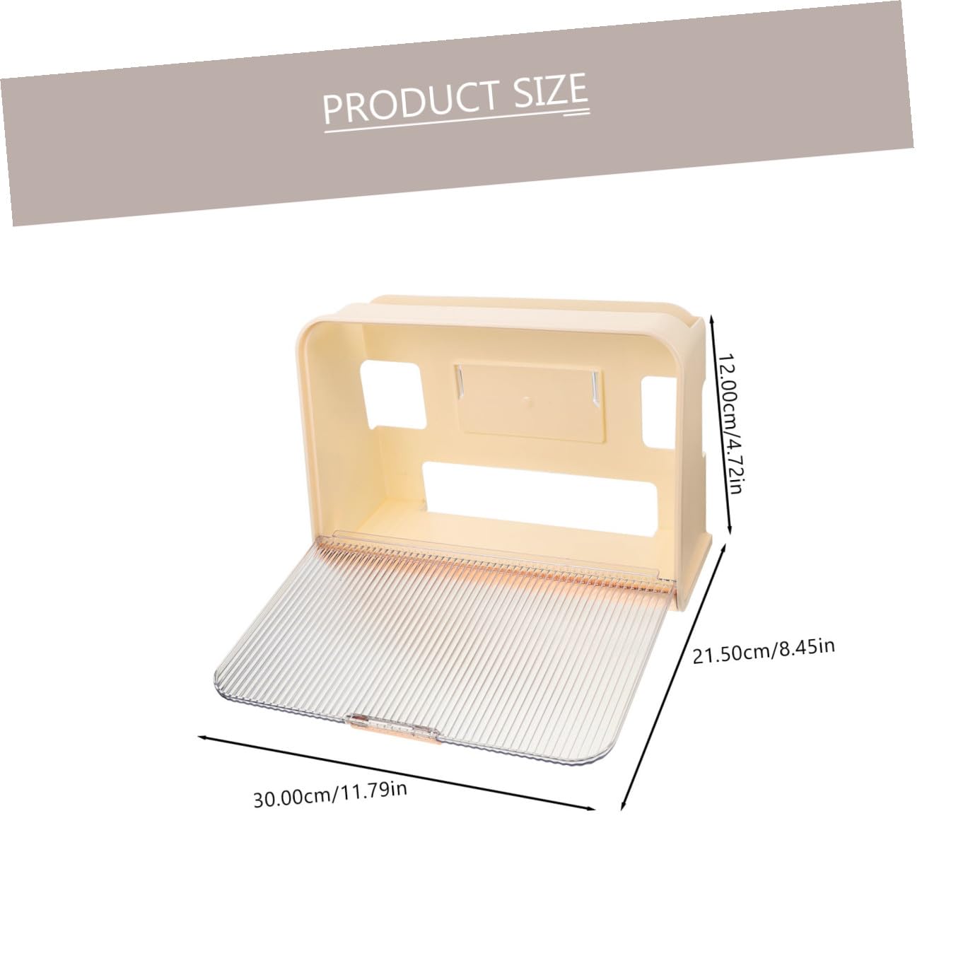 FOMIYES Scatola Porta Router per Organizzare Cavi Elettrici e Router in Abs da Parete Beige Scatola di Archiviazione Wifi Grande Capacità per Casa e Ufficio