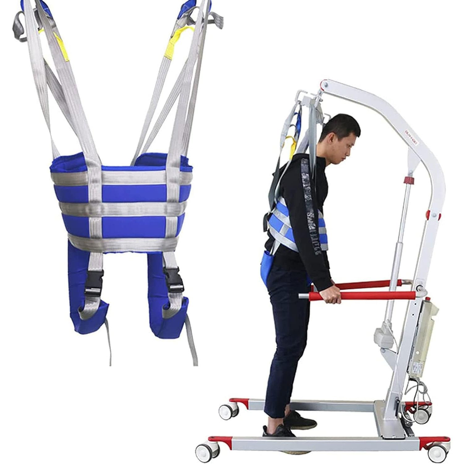 Ceinture de transfert lève-patient et sangle de levage pour handicapés L