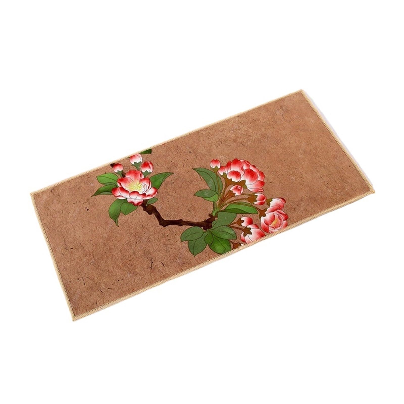 FGUJSUR Tea Towels Classical Tea Towel Suede Painting Absorbent Rag Thickened Table Cleaning Cloth Household Tools Kitchen(Color3)