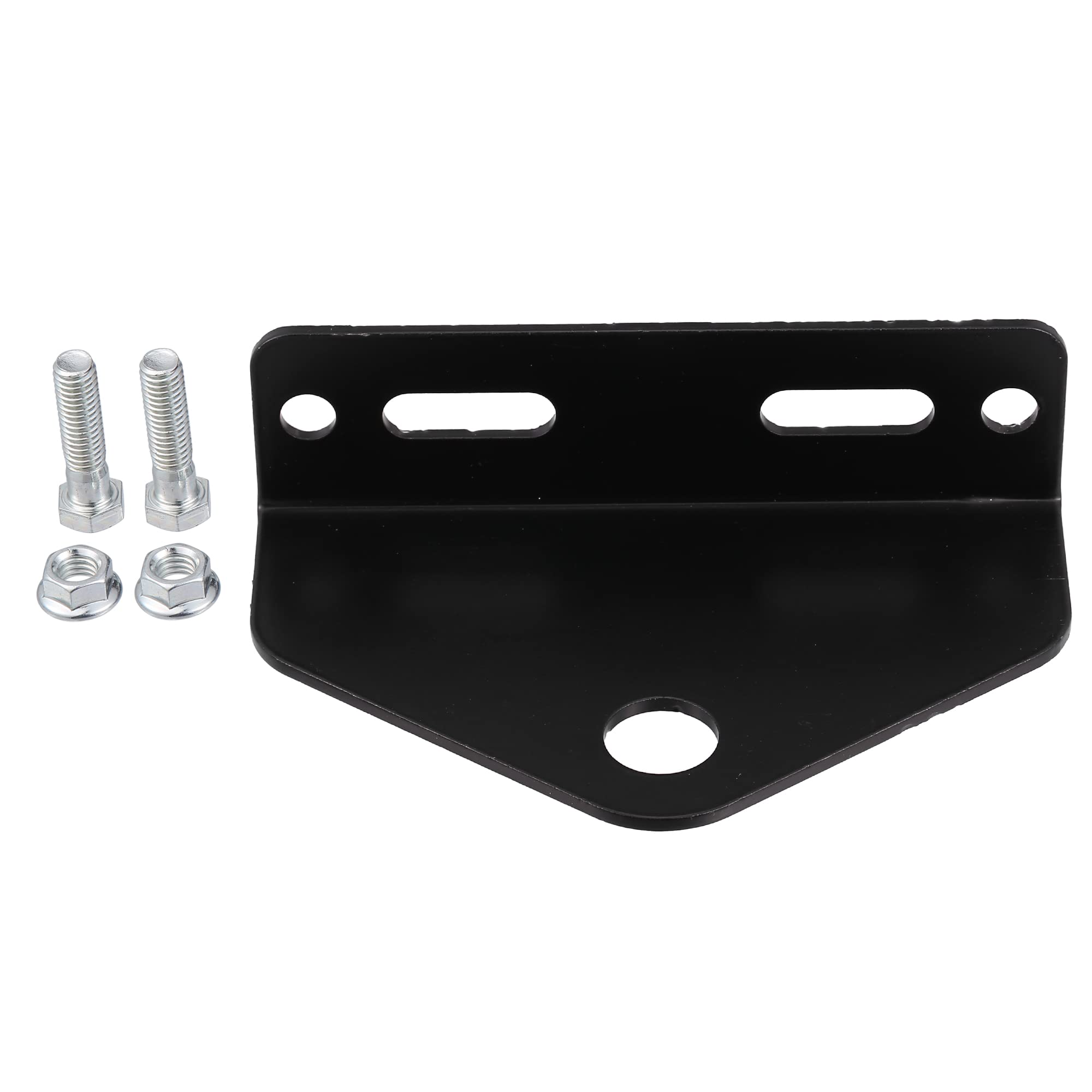 X AUTOHAUX Turn Mower Trailer Hitch 5" Lawn Mower Trailer Hitch Black, 5.91"x3.54"