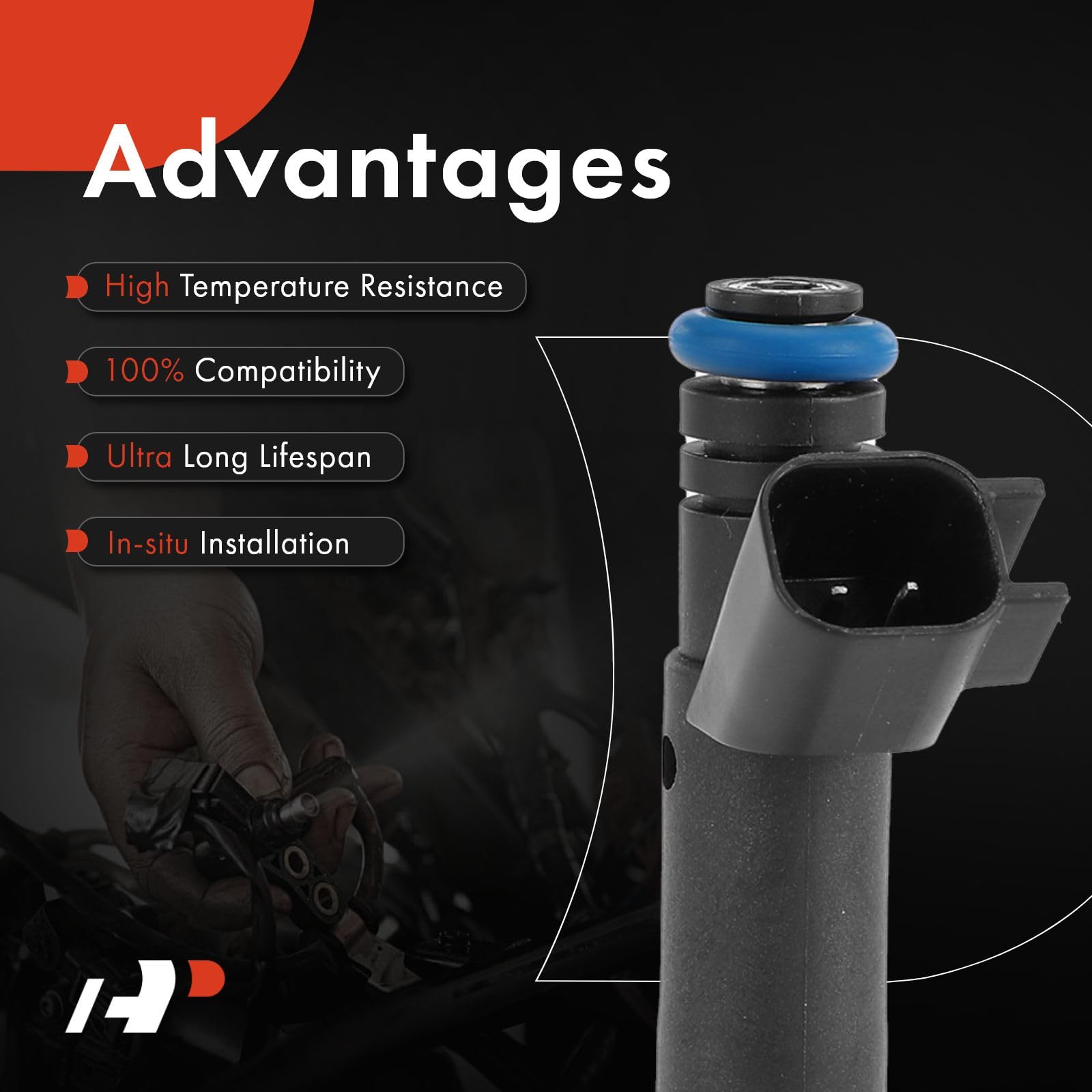 Set Of 6 Fuel Injectors For 1985-1997 Ford Ranger 2.9L/3.0L V6 CM4670 F03E-A2B E - Foto 4