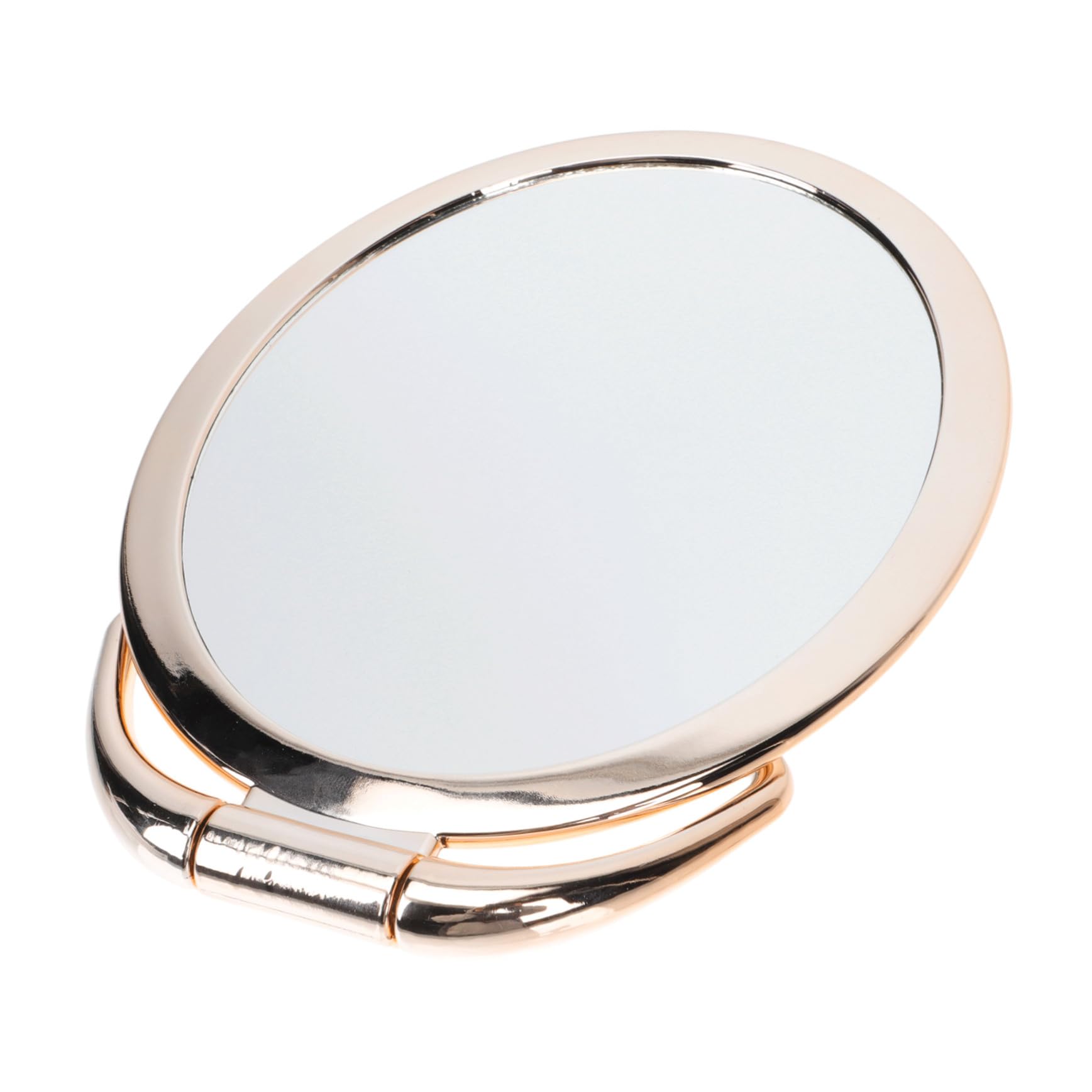 Miroir de maquillage double-face 3X avec base stable pour bureau ou salle de bain