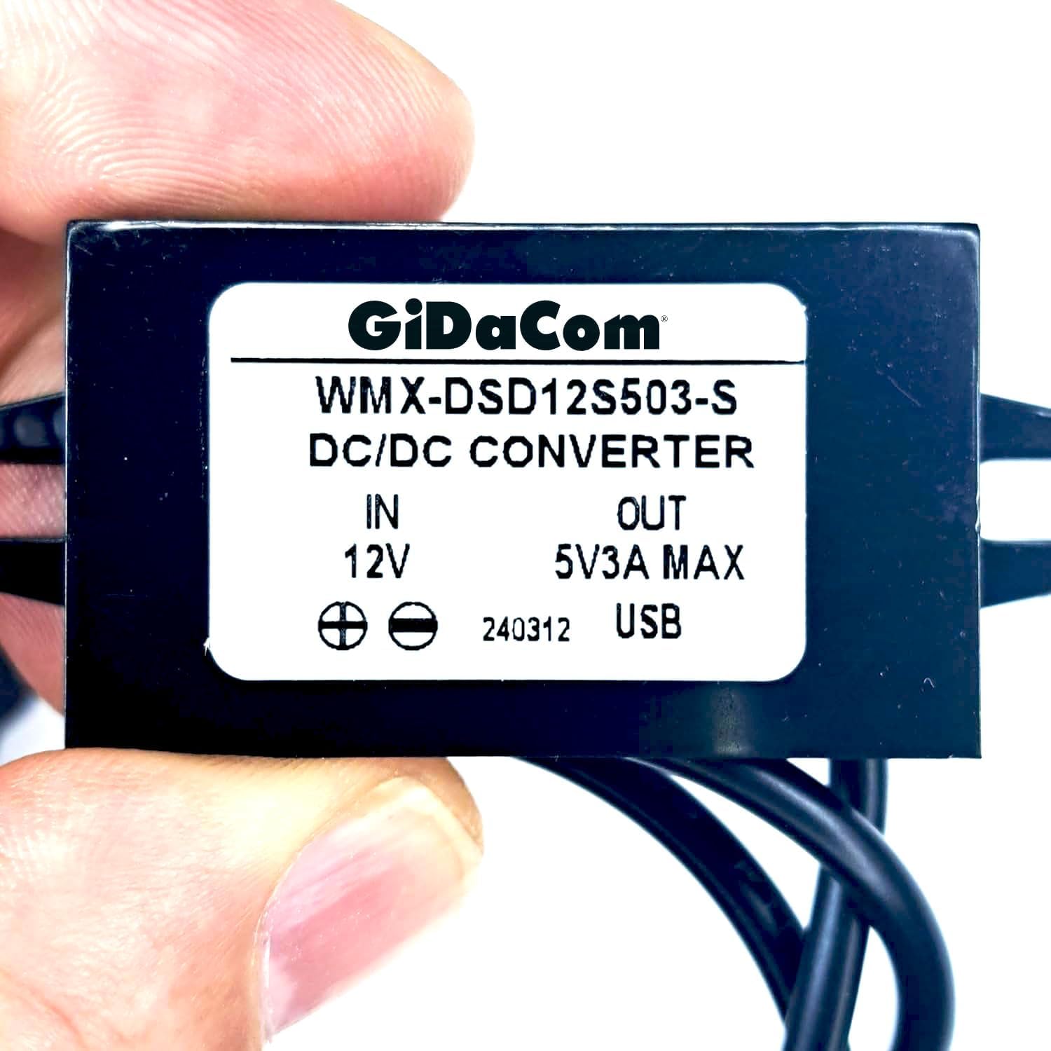 King Spy Guard F Step Down 12V to 5V Mini USB GPS Localizzatore
