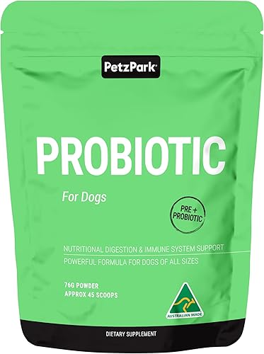 Miniatura 4 de Probiótico para perros  Polvo de apoyo digestivo sin granos para diarrea, hinchazón y gases  Promueve el apoyo inmunológico y la salud oral  Reduce