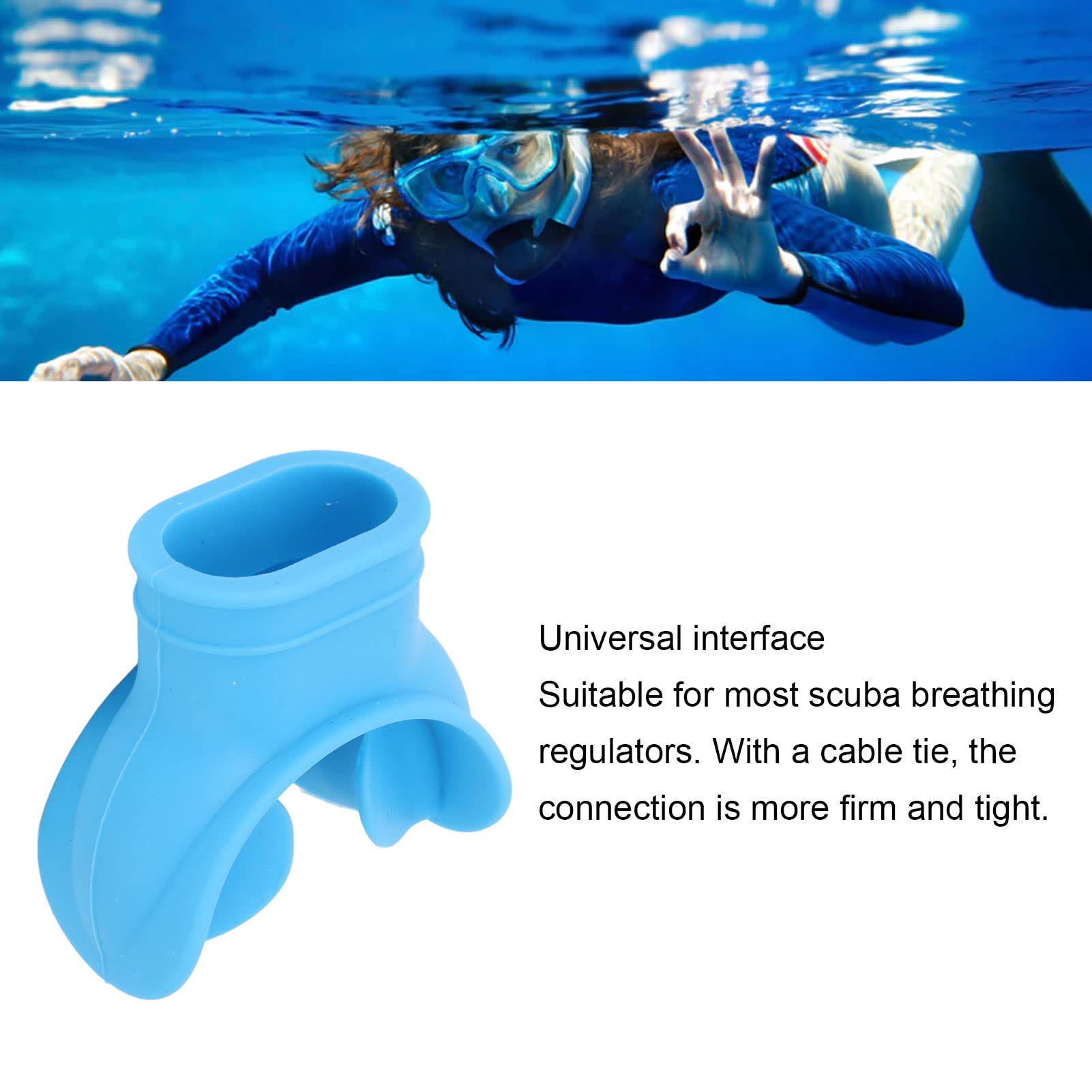 Support De Tuba De Rechange à Dégagement Rapide,Clip En Plastique Pour Tube De Respiration De Plongée Sous-marine[D673813562] - Sport
