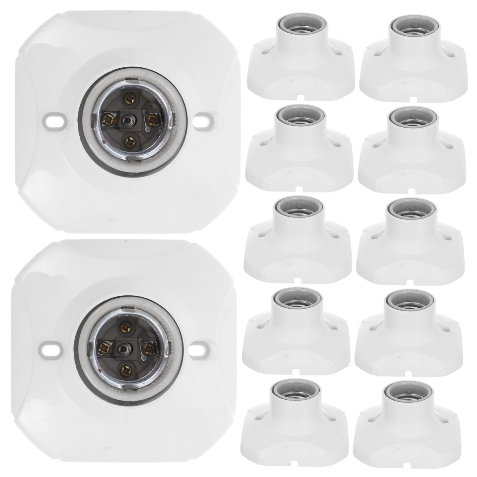 E27 Lampensockel 250v 20 Stück mit Keramikbasis für Zuhause