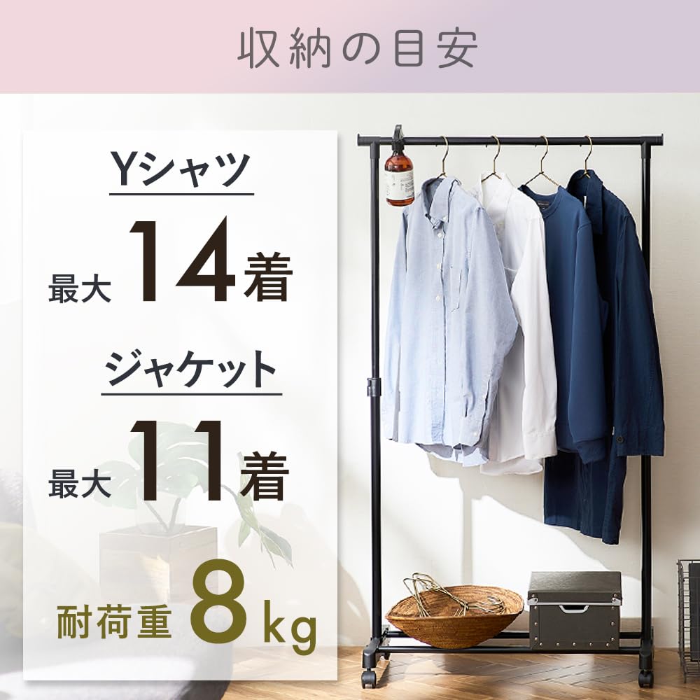 Amazon｜アイリスオーヤマ ハンガーラック パイプハンガー さびにくい
