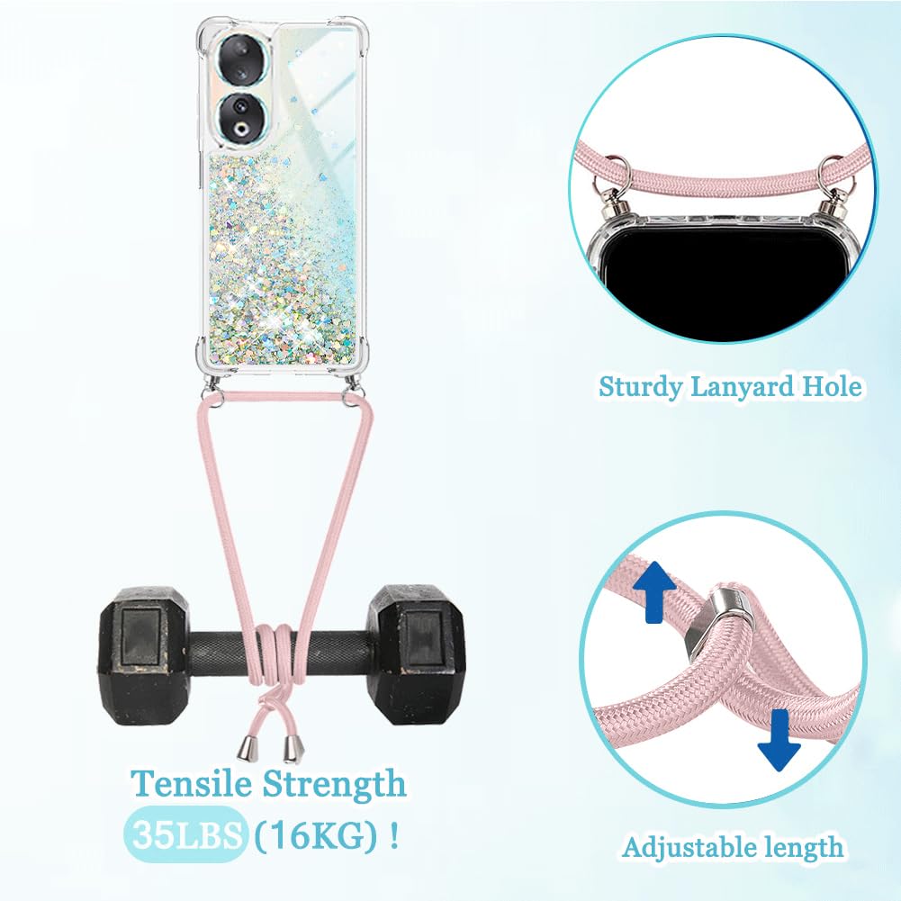 Cover Per Honor 90 Custodia Per Honor 90 Con Glitter E Sabbie Mobili A