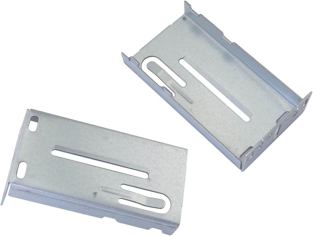 2PCS Rear Mount Drawer Slide Brackets for 45mm Width Ball Bearing Drawer Slides