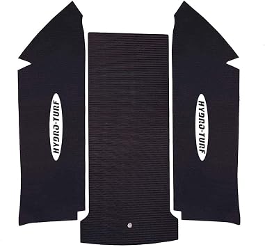 Hydro-Turf Traction Mat Kit Compatible with Yamaha Super Jet 650, Super Jet 700 1990-1995 Yellow Camo Cut Groove