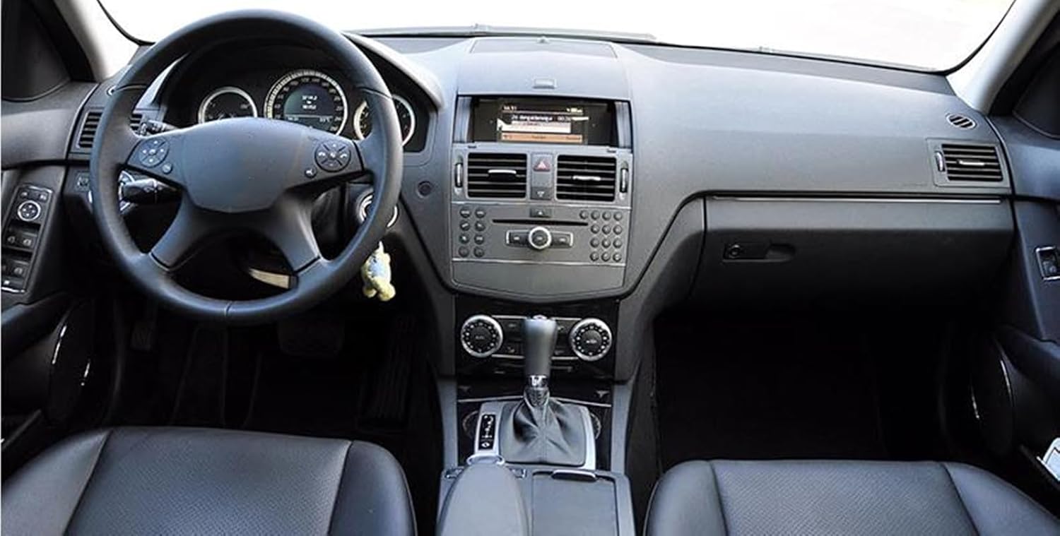 Car Dashboard A/C Air Outlet Vent for Benz C Class W204 C180 2007-2011 Black